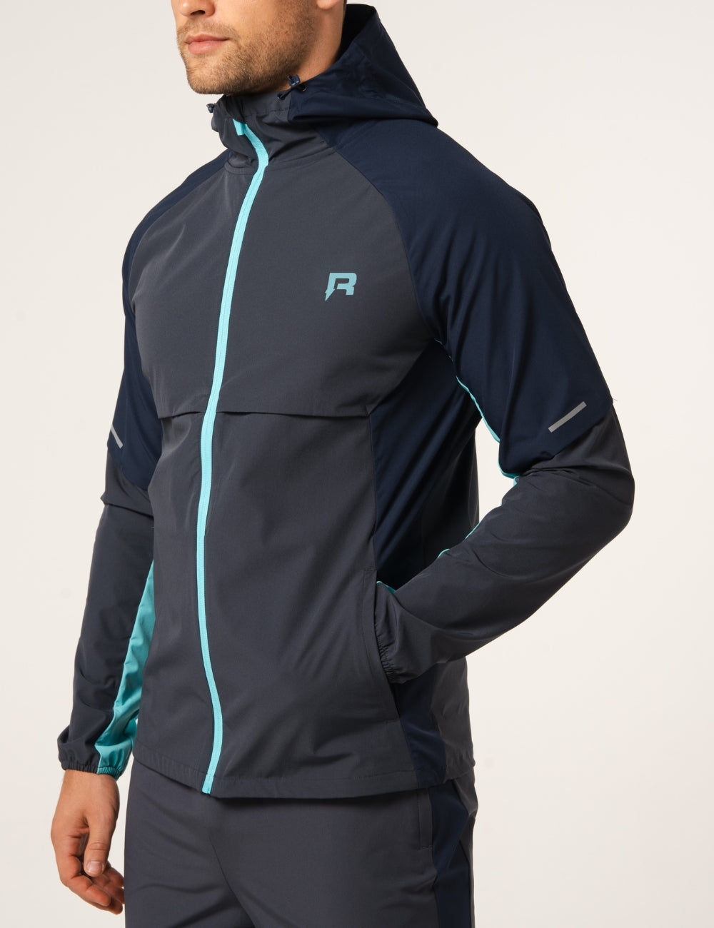 RP VORTEX WINDBREAKER - BLUE STEEL / CYAN-3