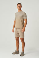 Axis Seamless T-Shirt - Stone