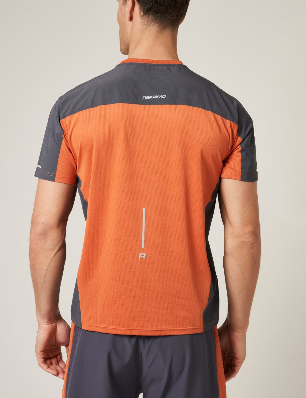 NOVA T-SHIRT - BURNT ORANGE / GRAPHITE-3