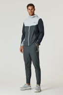 Flight Windbreaker - Light Grey / Slate