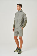 Curve Windbreaker - Khaki / Stone
