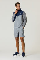 Flight Windbreaker - Grey / Navy