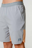 Flight Shorts - Orange / Grey