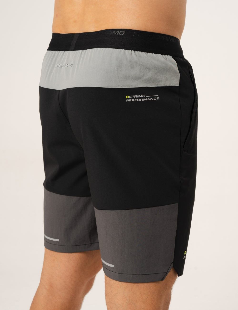 RP FLIGHT SHORT - BLACK / NEON-3