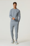 Motion Crew Neck - Grey Marl