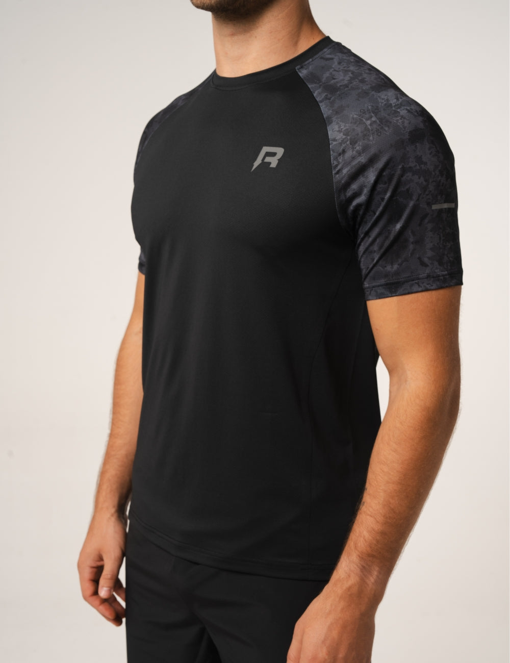 SHIBORI T-SHIRT - BLACK-3