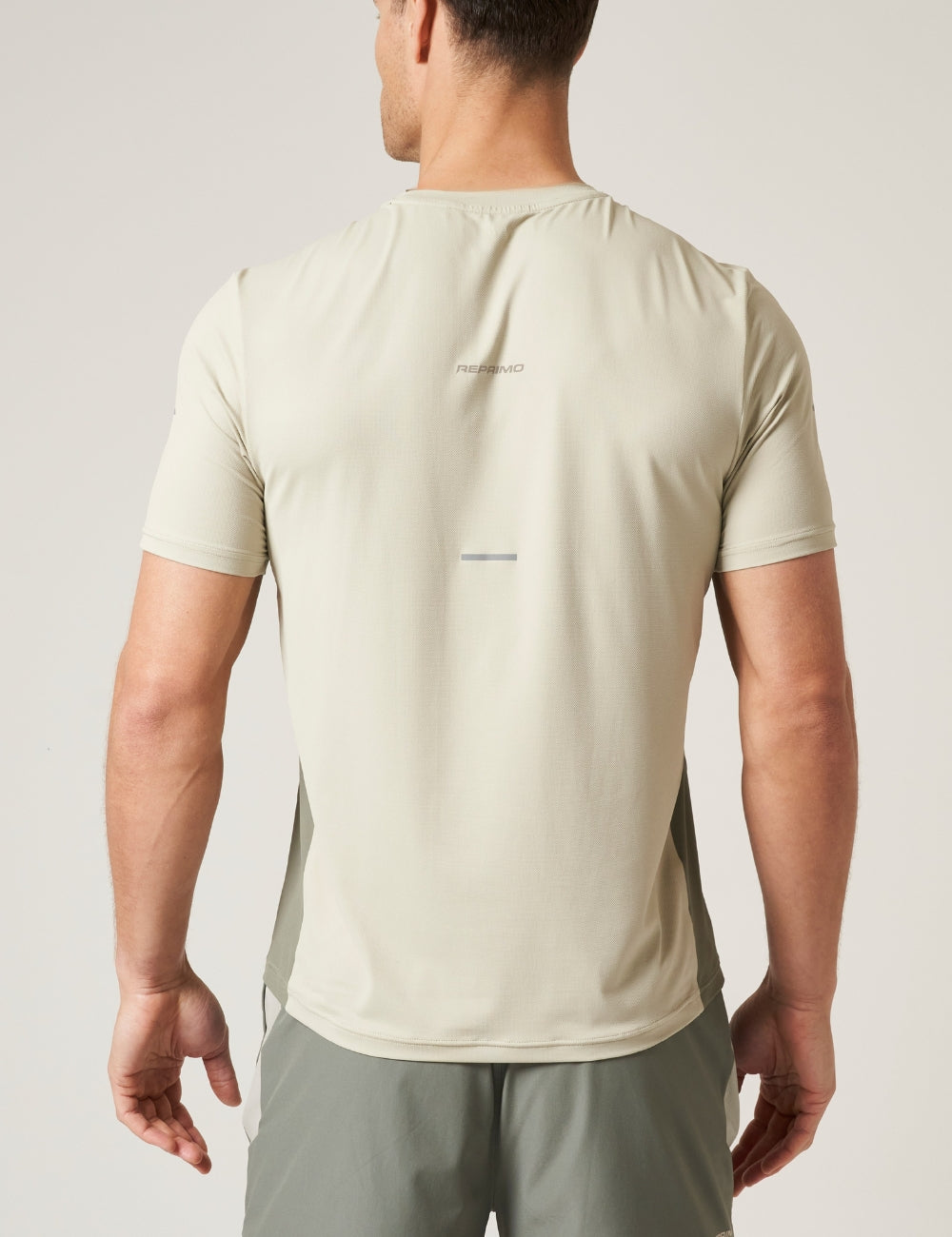 VORTEX T-SHIRT - STONE / KHAKI-3