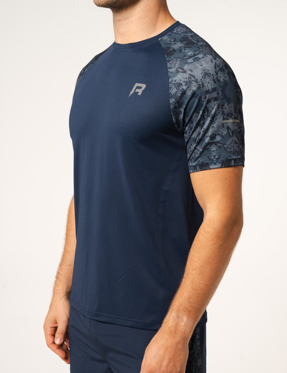 SHIBORI T-SHIRT - NAVY-3