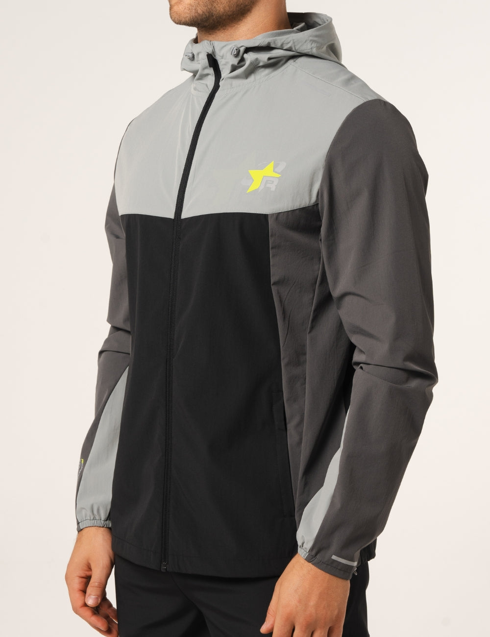 RP FLIGHT WINDBREAKER - BLACK / NEON-3