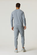 Motion Crew Neck - Grey Marl