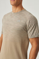 Axis Seamless T-Shirt - Stone