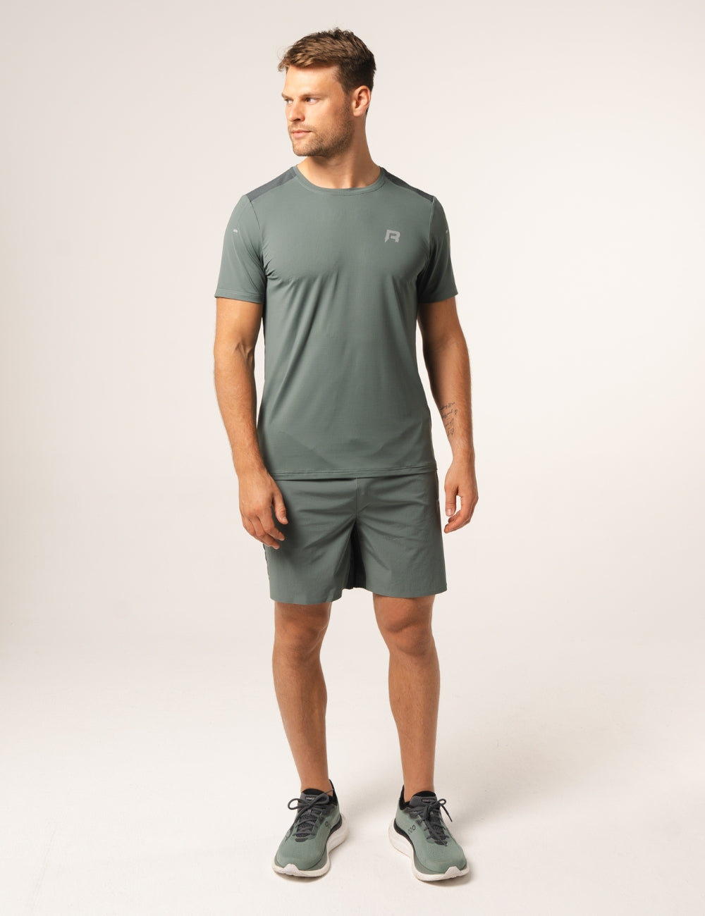 CLIMA SHORTS - URBAN FERN / DARK MOSS-4