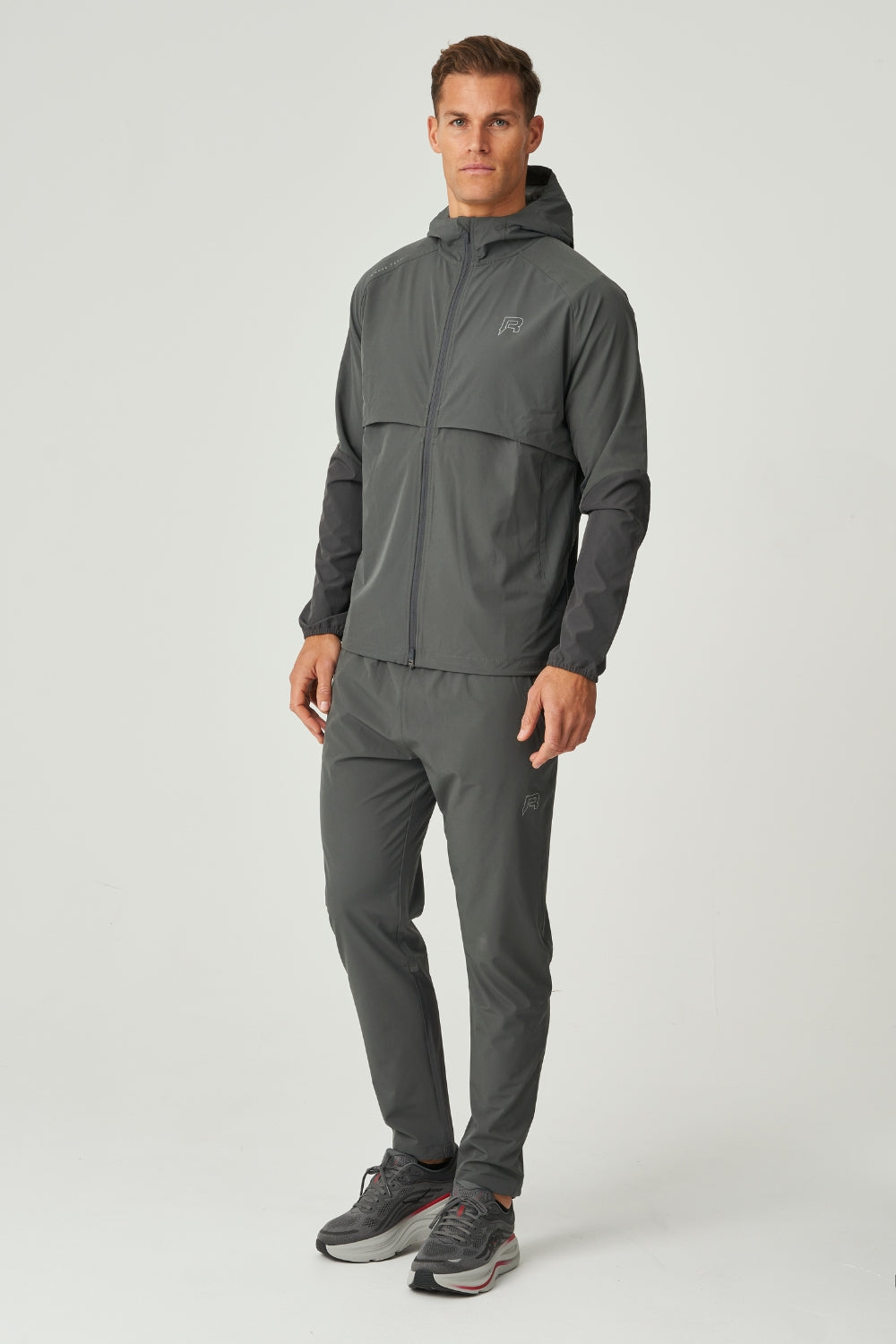 Curve Windbreaker - Graphite / Black Sand-4