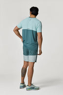 Flight T-Shirt - Forest Green / Mint