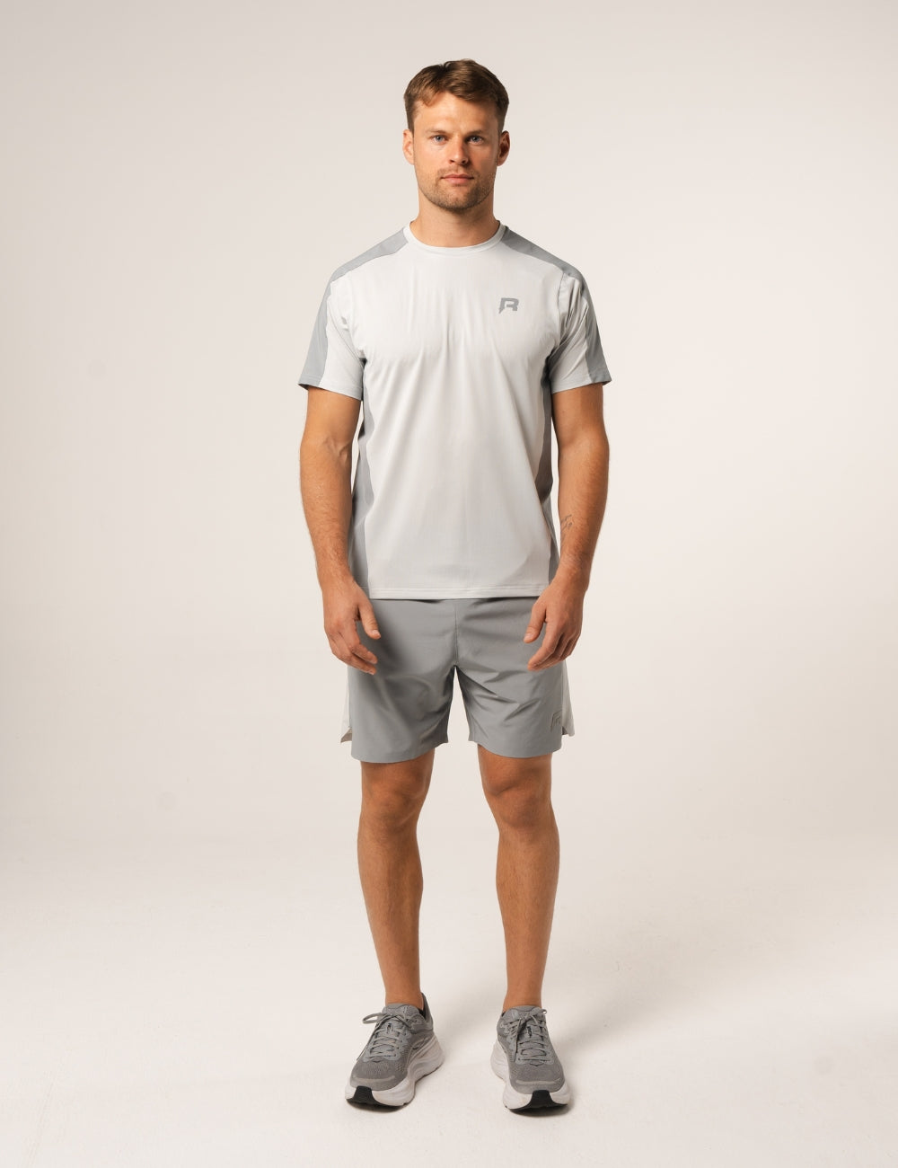 NOVA SHORTS - LIGHT GREY / MARBLE-4