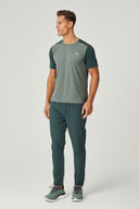 FLIGHT T-SHIRT - HUNTER GREEN / BOTANICAL