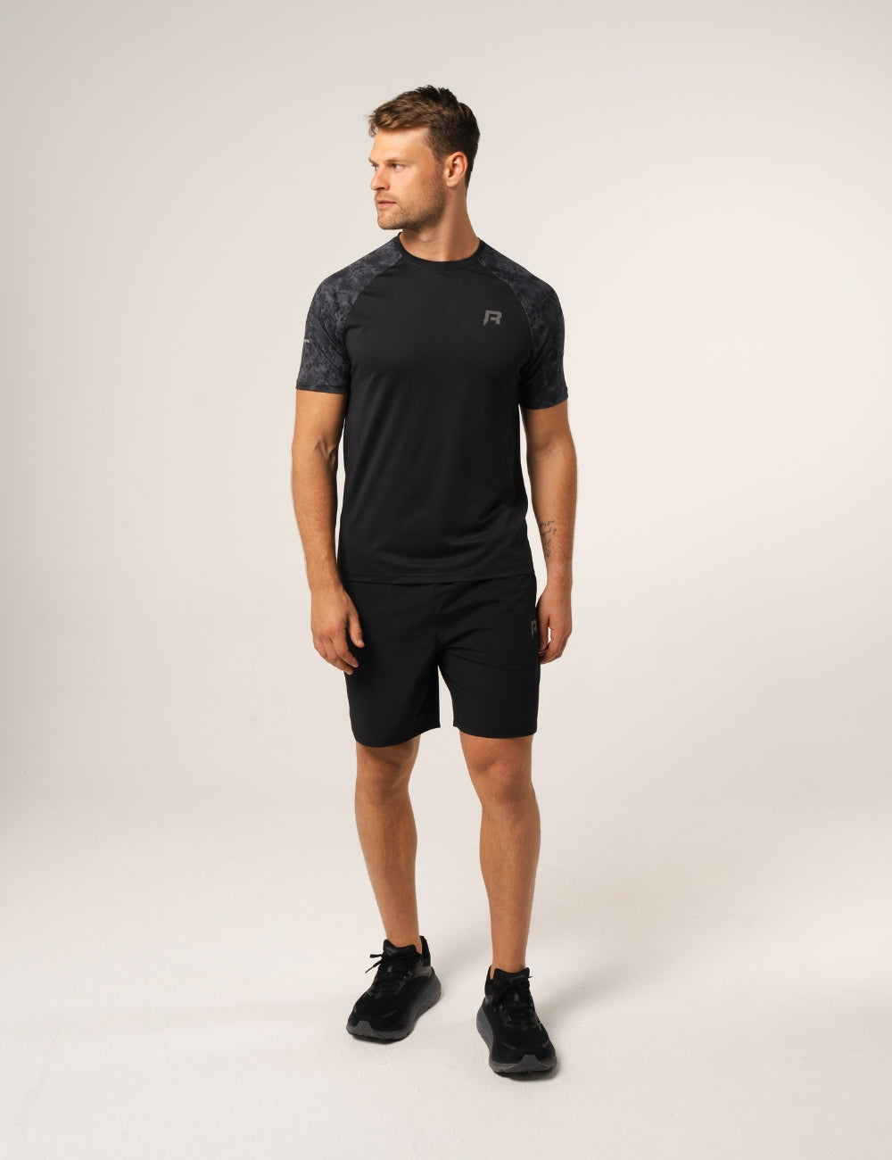 SHIBORI SHORTS - BLACK-4