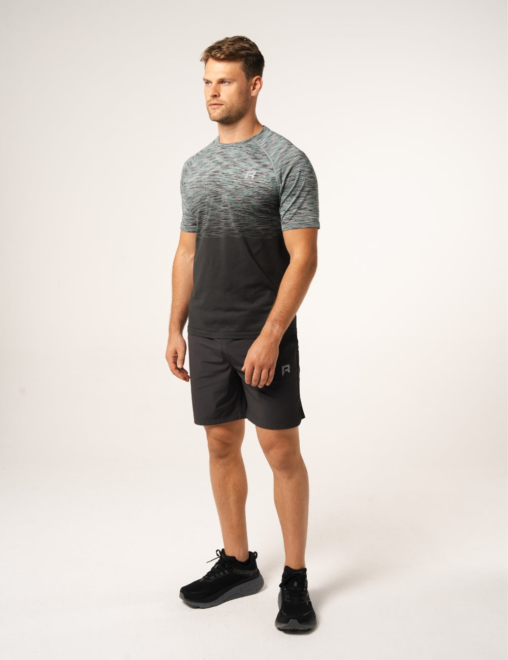 TRACK SHORTS - BLACK SAND-4