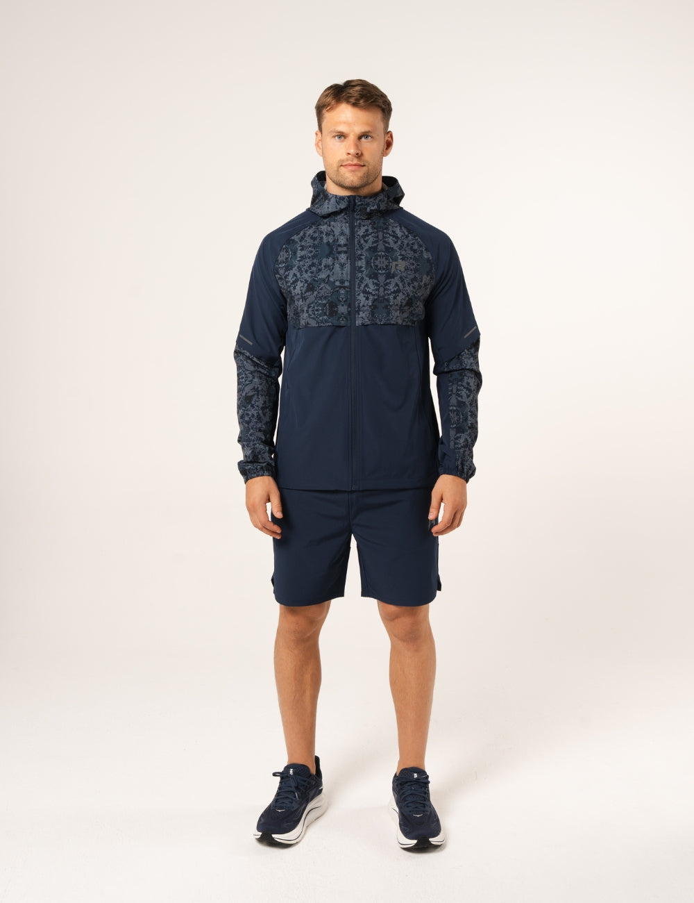 SHIBORI SHORTS - NAVY-4
