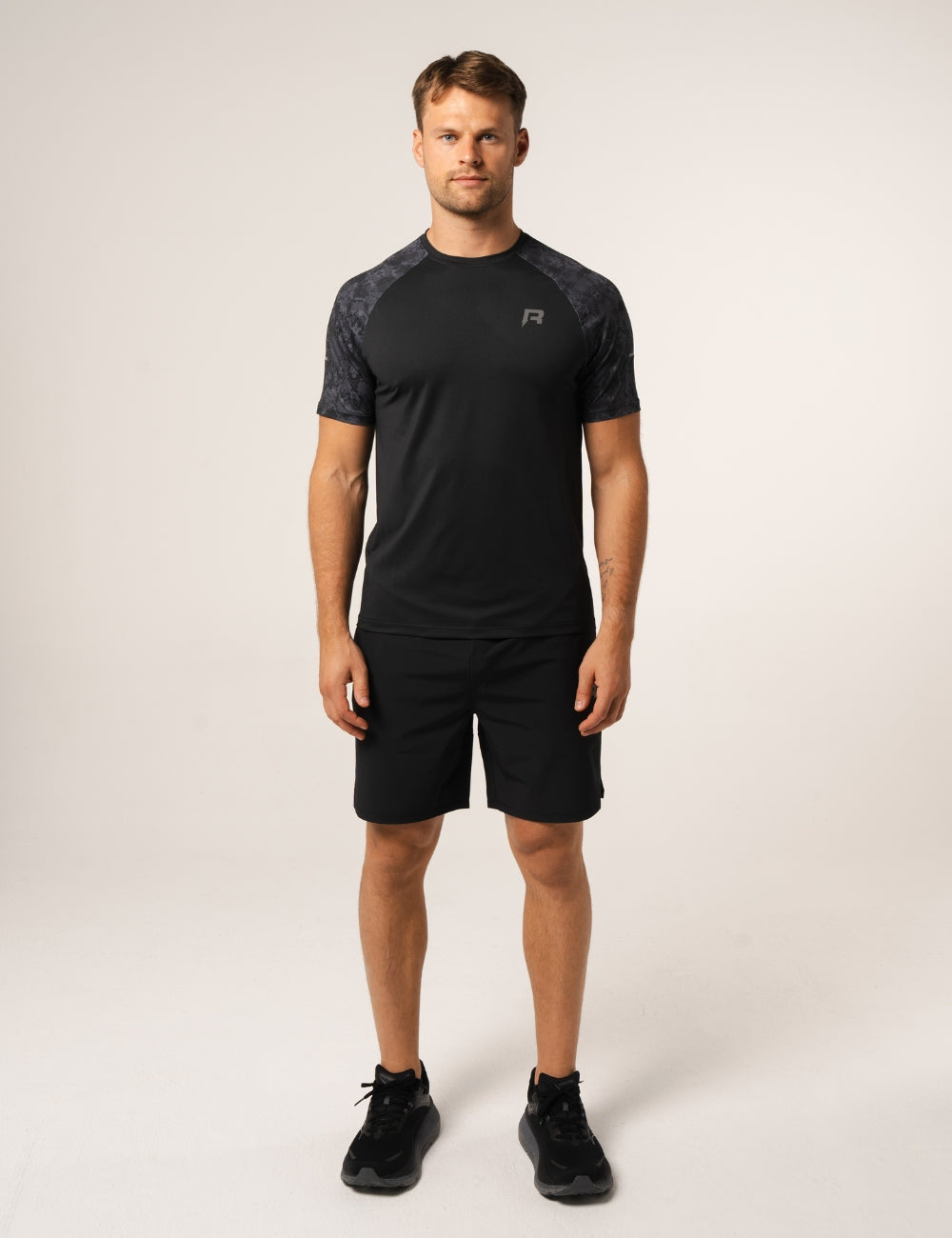 SHIBORI T-SHIRT - BLACK-4