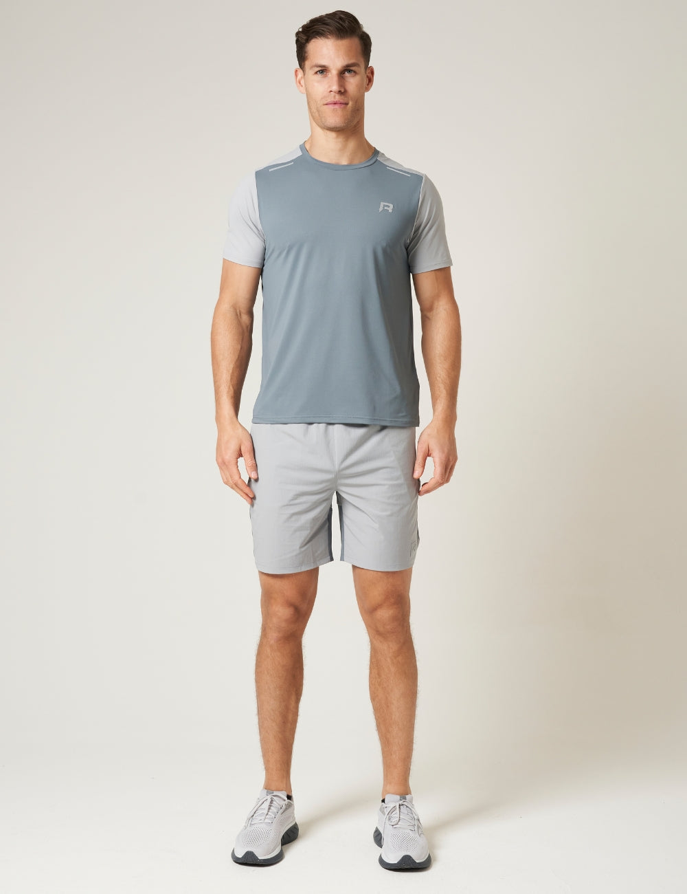 FLIGHT SHORTS - BLUE STEEL / SLEET-4