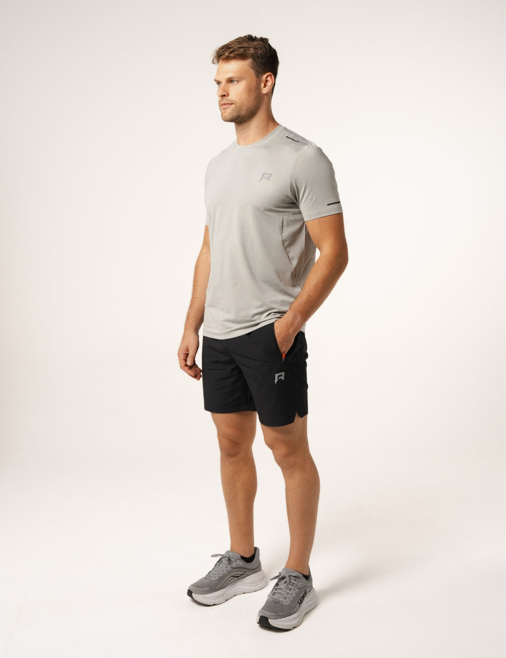 XCELERATE SHORTS - BLACK / GREYLIGHT-4
