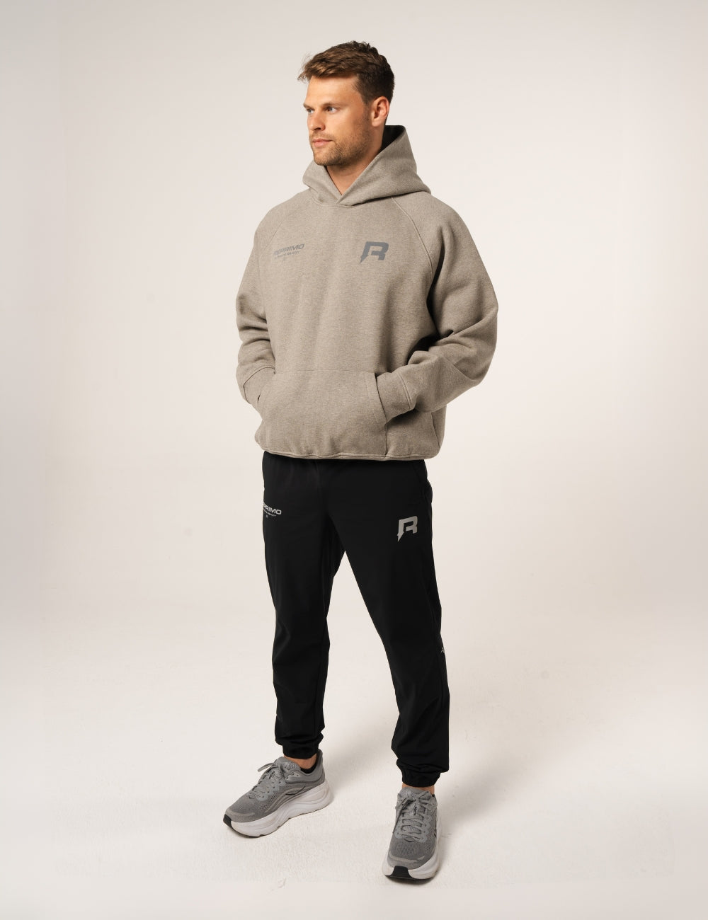 AR COLLECTIVE HOODIE - GREY MARL-4