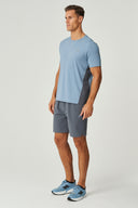 VORTEX SHORT - DUSKY BLUE / TURBULENCE