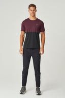 IMPACT T-SHIRT - BURGUNDY / OBSIDIAN