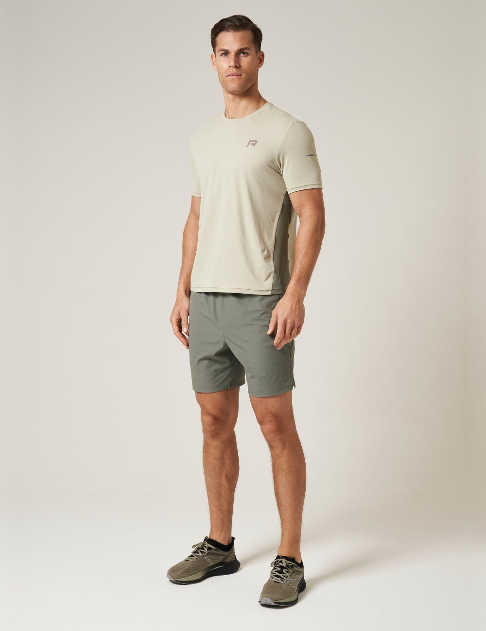 VORTEX T-SHIRT - STONE / KHAKI-4