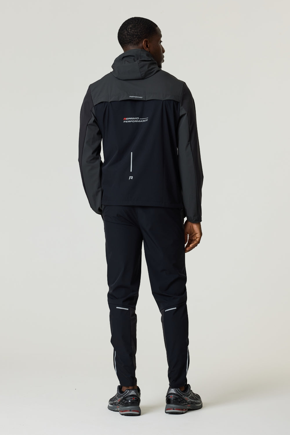 RP Flight Windbreaker - Black / Red-4