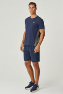 VORTEX T-SHIRT - NAVY / CHARCOAL