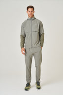 Curve Windbreaker - Khaki / Stone