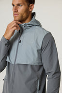 Summit Windbreaker - Slate / Light Grey
