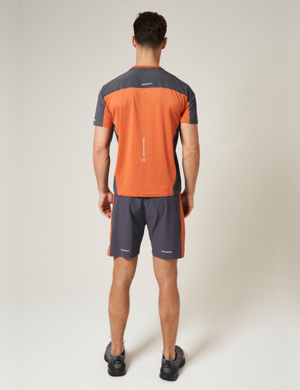 NOVA T-SHIRT - BURNT ORANGE / GRAPHITE-5