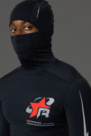 RP Base-Layer Balaclava Hoodie - Black / Red