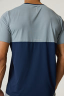 Flight T-Shirt - Grey / Navy