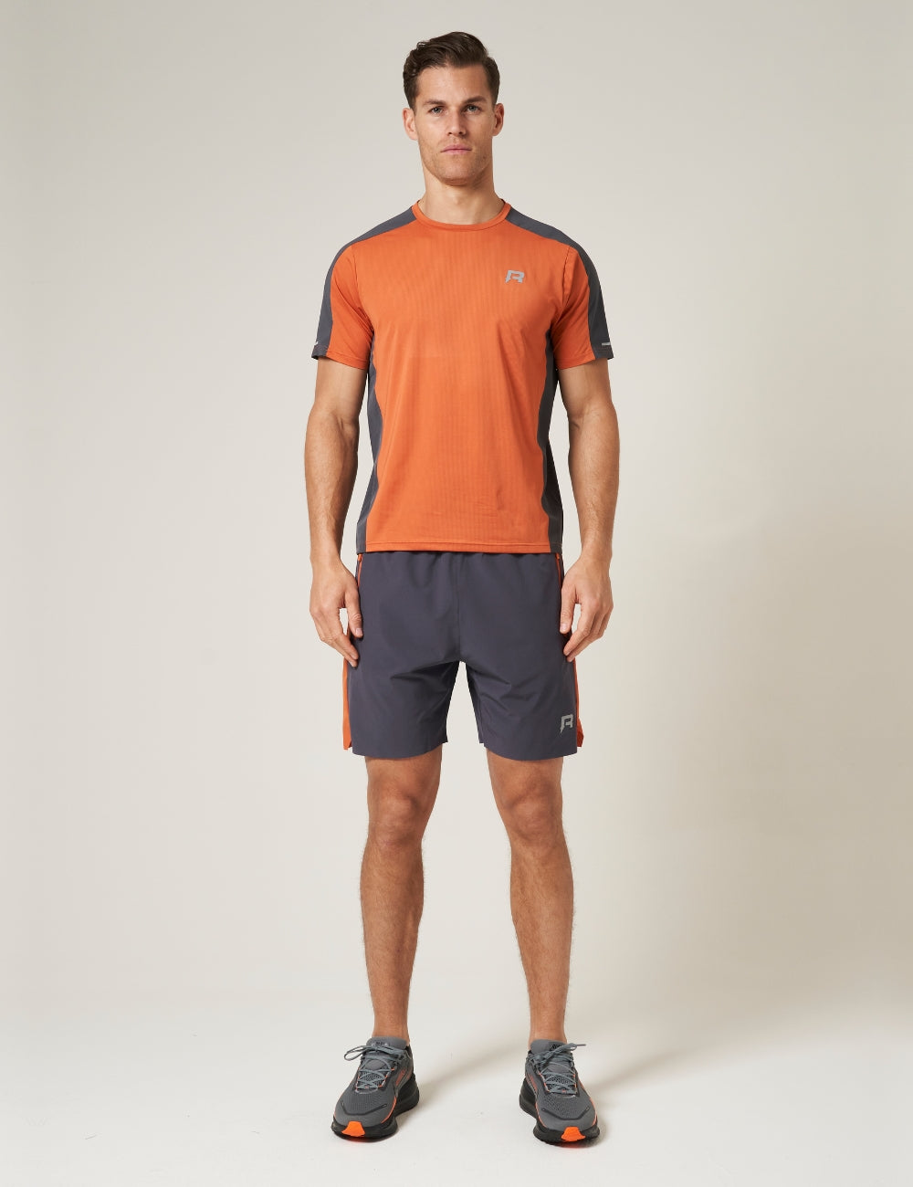 NOVA SHORTS - BURNT ORANGE / GRAPHITE-6