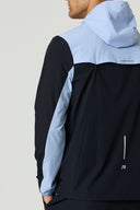 Flight Windbreaker - Black / Dusky Sky