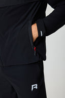 Summit Windbreaker - Onyx / Black / Red