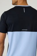 Flight T-Shirt - Black / Dusky Sky