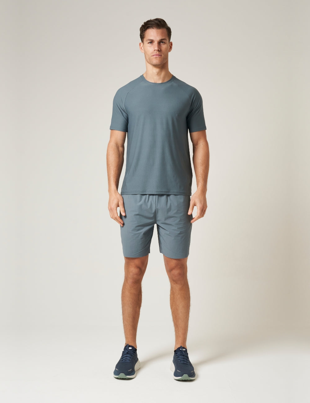 HORIZON SHORTS - BLUE STEEL-7
