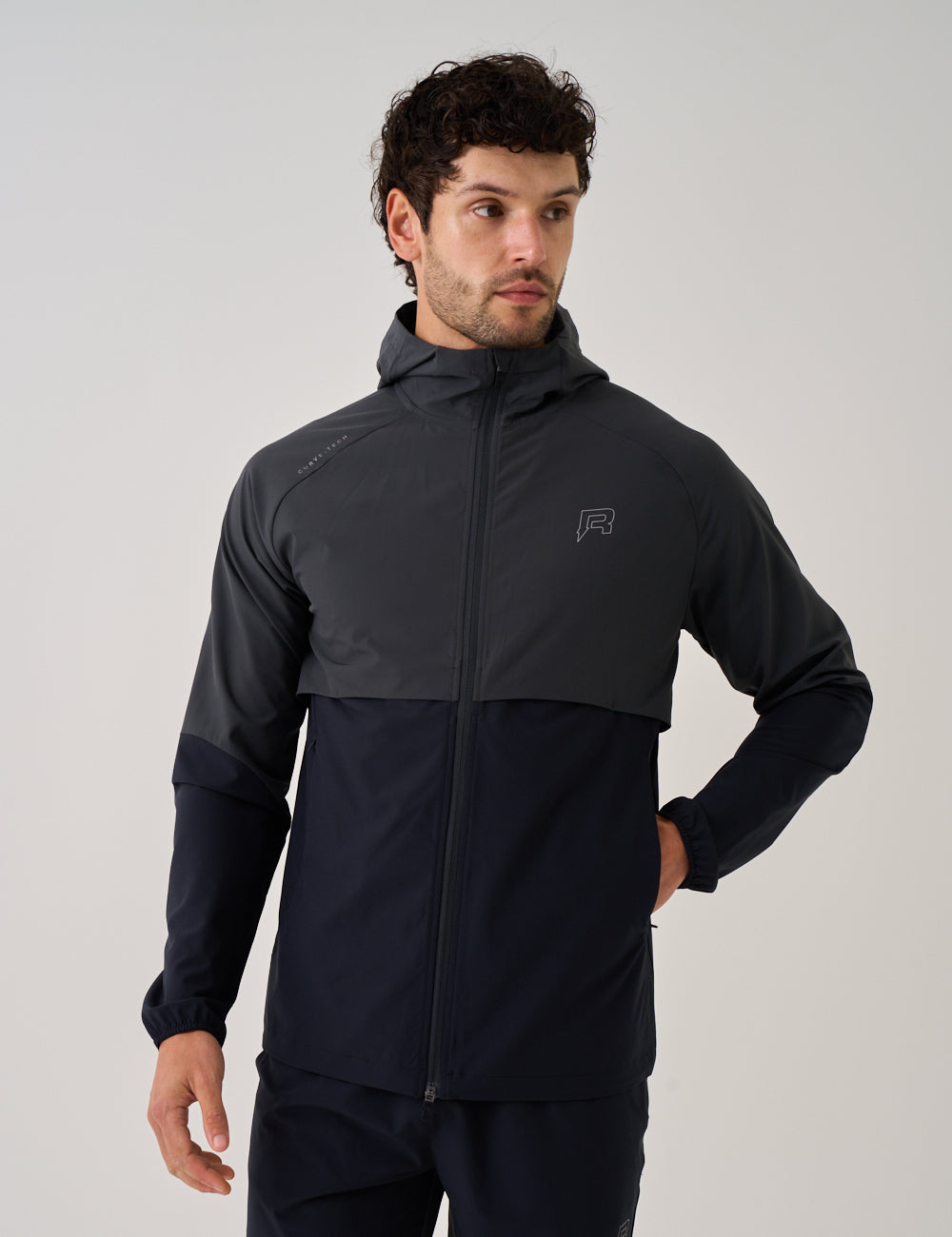 CURVE WINDBREAKER - BLACK / BLACK SAND-4