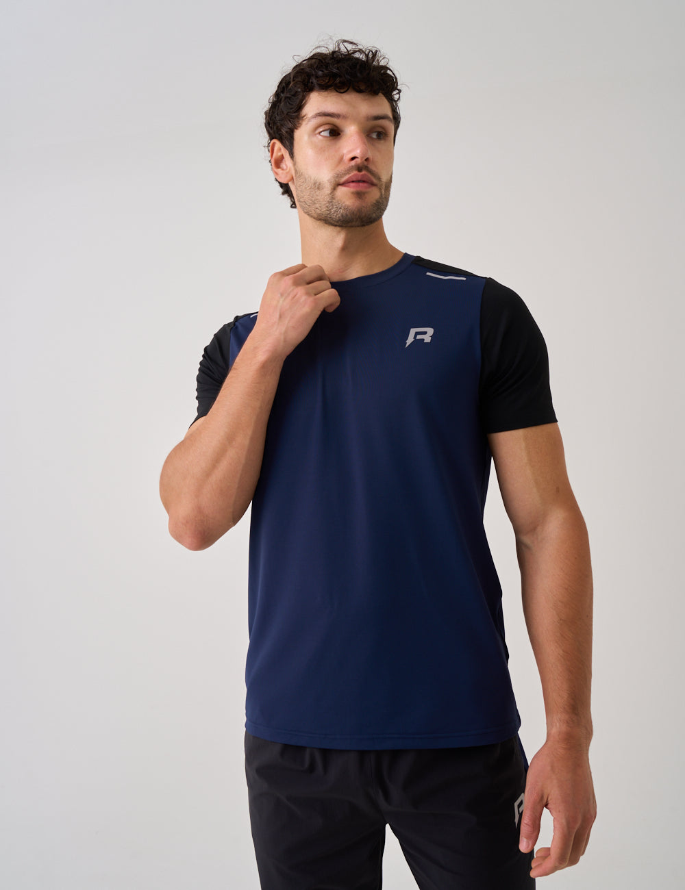 FLIGHT T-SHIRT - NAVY / BLACK-4