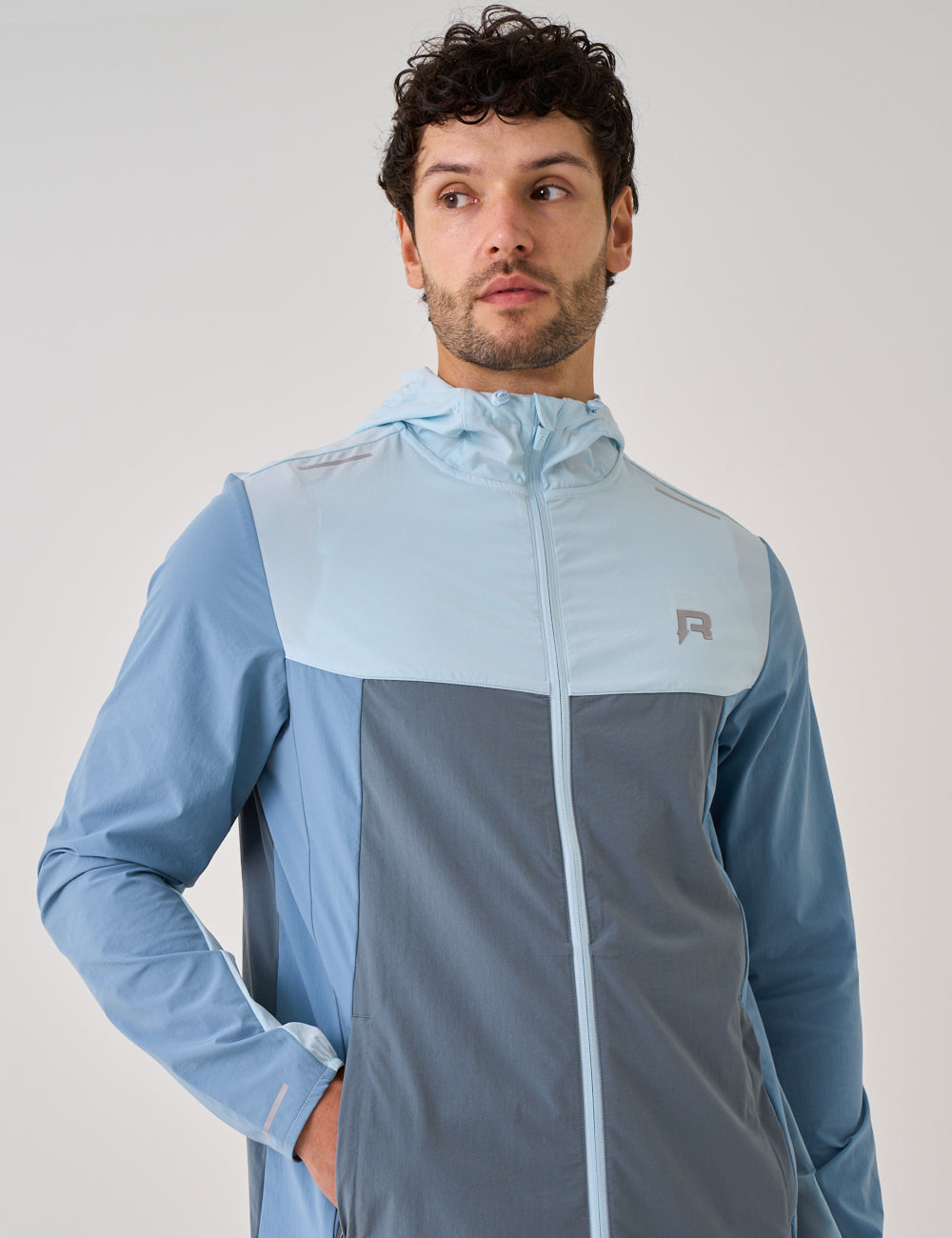 FLIGHT WINDBREAKER - SKY BLUE / BLUE STEEL-5