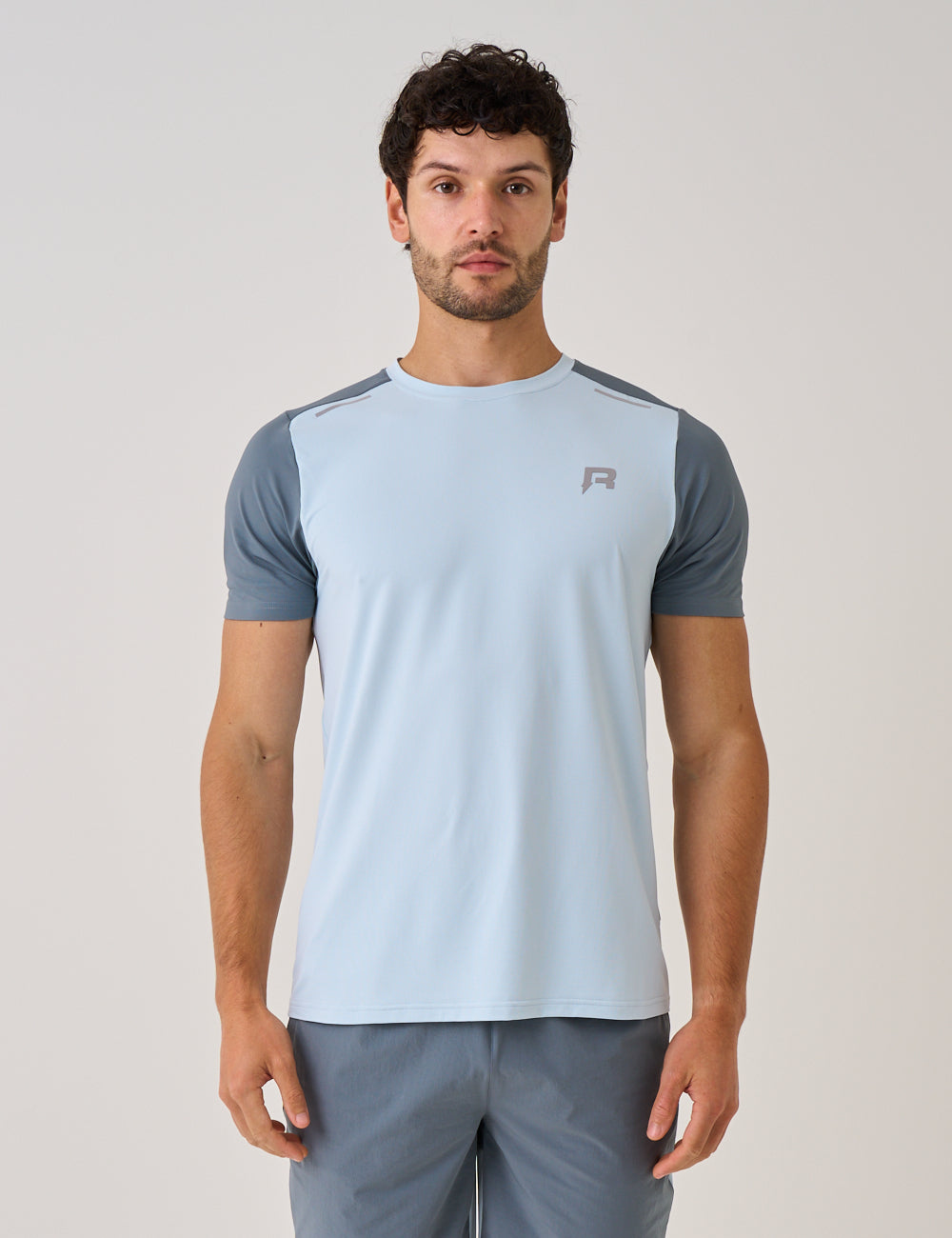FLIGHT T-SHIRT - SKY BLUE / BLUE STEEL