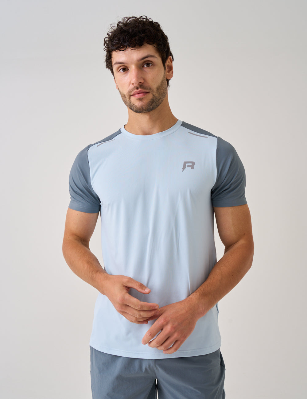 FLIGHT T-SHIRT - SKY BLUE / BLUE STEEL-3