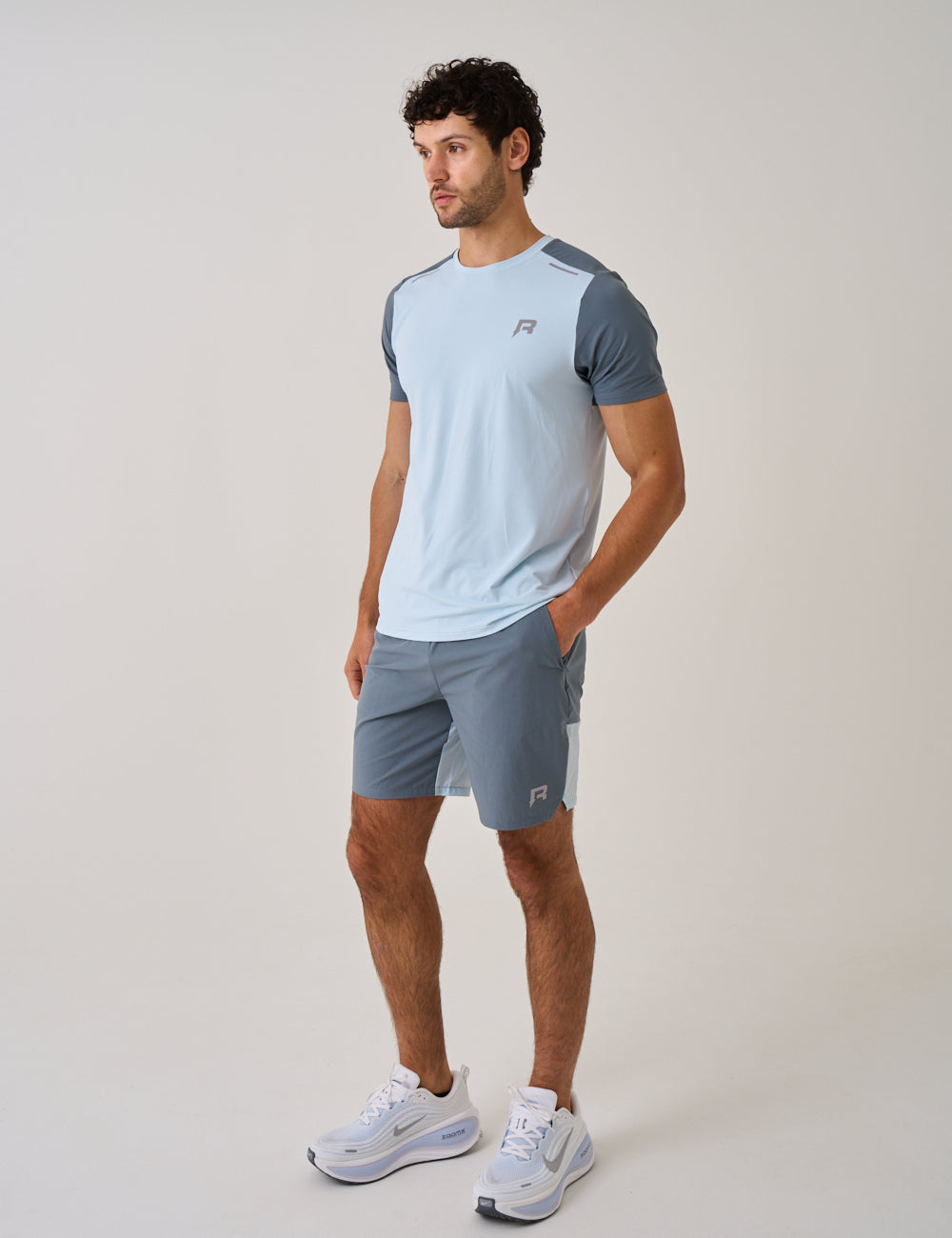 FLIGHT T-SHIRT - SKY BLUE / BLUE STEEL-5