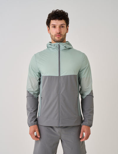 IMPACT WINDBREAKER - MINT / DARK SAGE