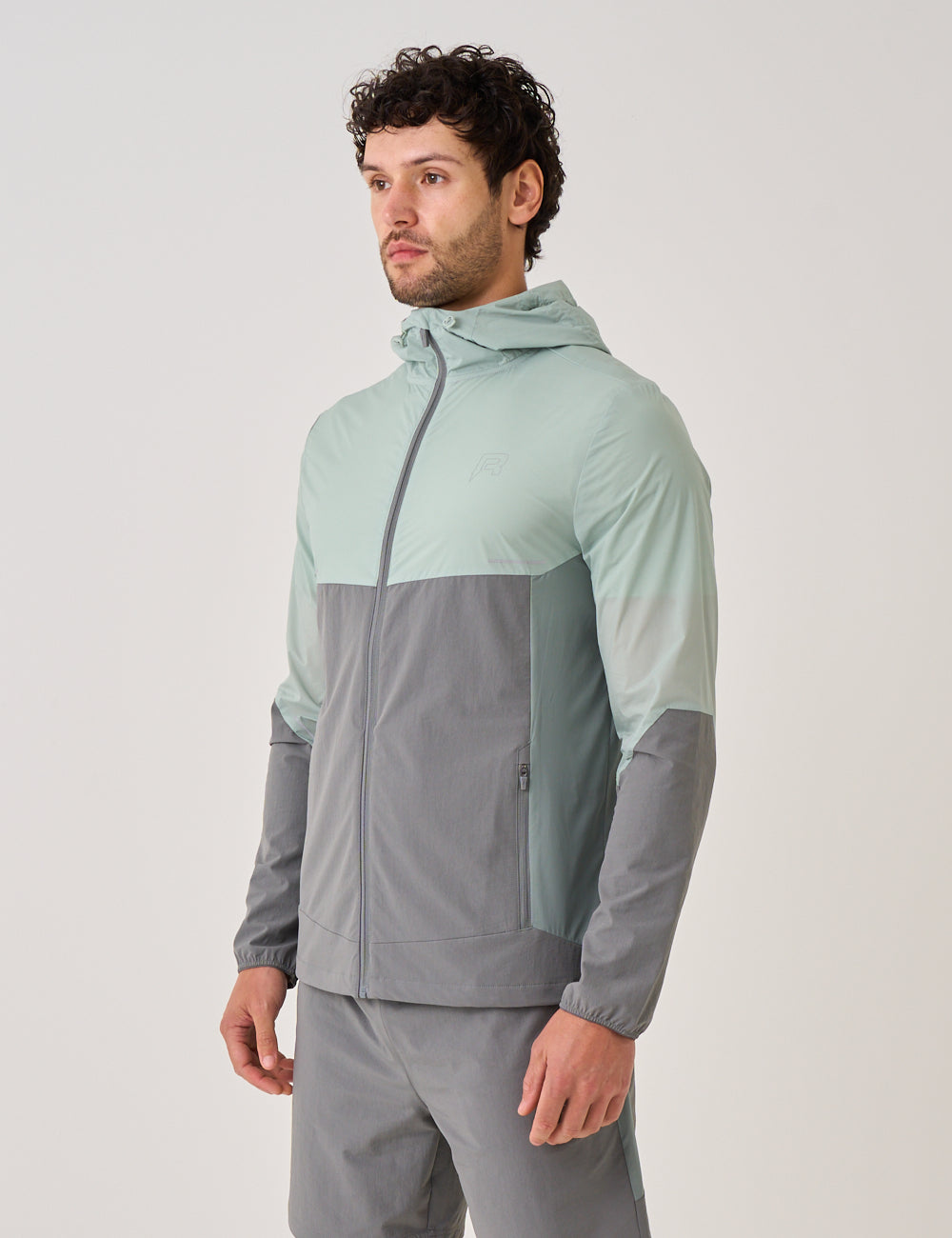 IMPACT WINDBREAKER - MINT / DARK SAGE